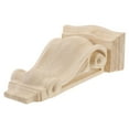thumbnail image 1 of Worgeous Wood Carved Onlays Appliques Wooden Corbels Wood Corbels Brackets Decoration For Shelves European Style Wooden Corbel For Home Hotels Walls Villas Door Windows, 1 of 8