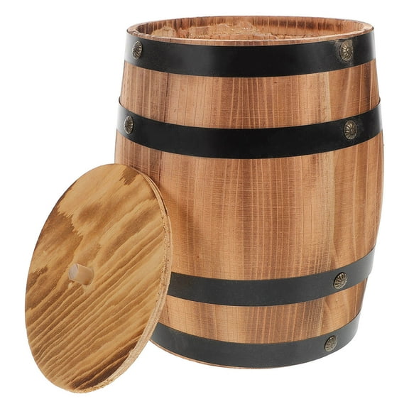 SEWCHICS Wooden Chopstick Holder Carbonized Wood Cutlery Organization Adults Office Use 1Pcs