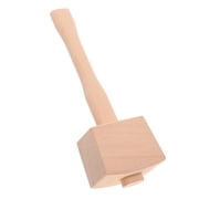 Worgeous Wooden Hammer Leathercraft Wood Mallet Carpentry Mallet Multi-purpose Woodworking Tool Small Wooden Mallet Chisel Mallet Woodworking