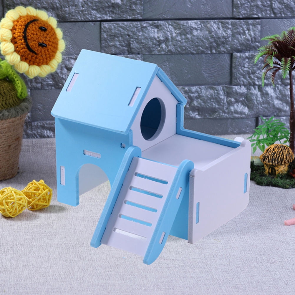 Multi Pet Hamster Cage Decking System Reference: Hamster Wooden Platform Multi Chamber Maze Fence For Small Pets