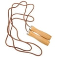 thumbnail image 1 of Worgeous Wooden Handle Jump Rope for Fitness and Sports with Ergonomic, Brown Handles 0.98in Diameter, 1 of 8