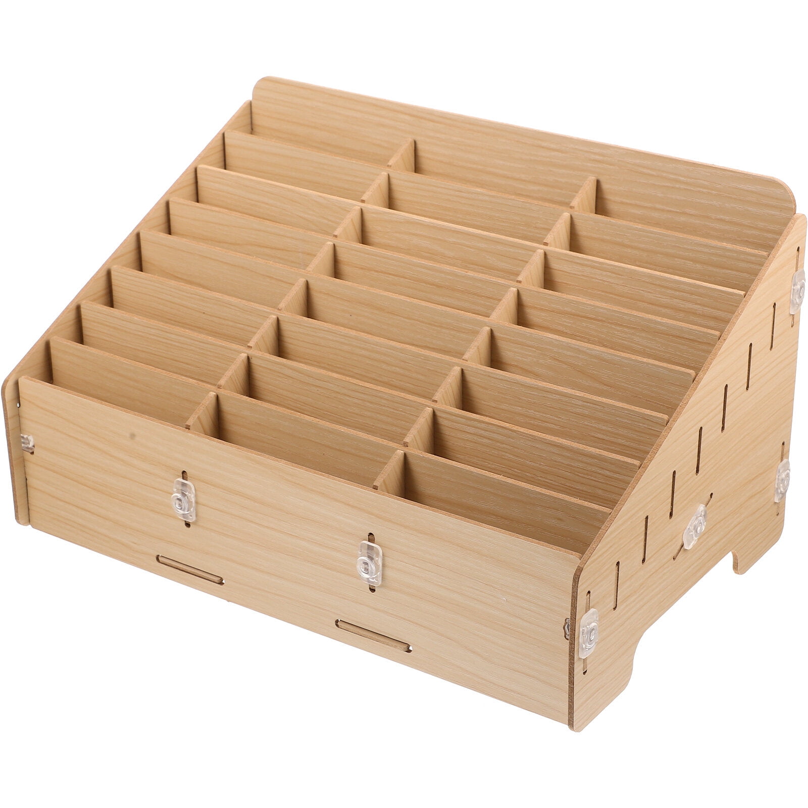Worgeous Wooden Storage Box Home Case Cell Phones for Kids Desktop ...