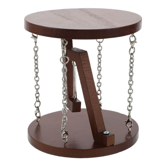 WHAMVOX Coffee Floating Shelf Unique Wooden Sculpture for Home Decor and Adjustable