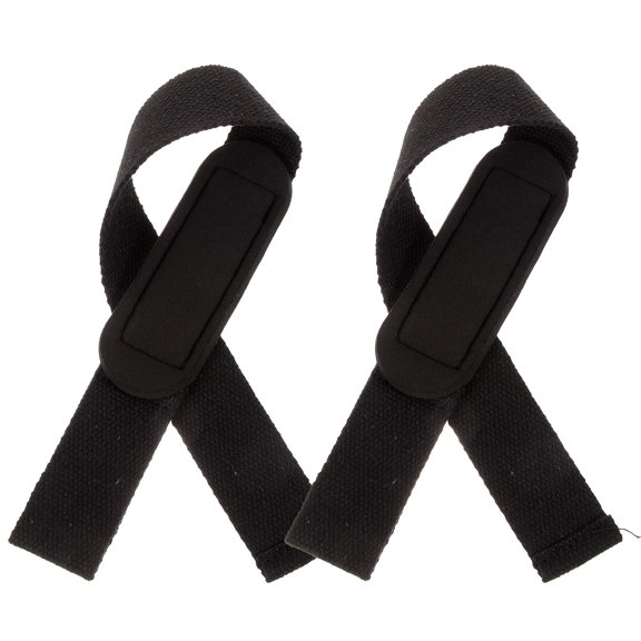 Worgeous Wrist Wraps Supports Workout Cable Straps Black