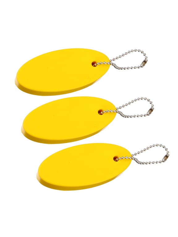 3-Pack Floating Keychains, Keyrings for Easy Spotting in Water, 3.11.40.7in Key Holders