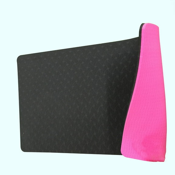 Worgeous Yoga Knee Pad for Pain Relief with Carrying Strap and Slip-Resistant TPE Material 38x21x0.6cm 2Pcs