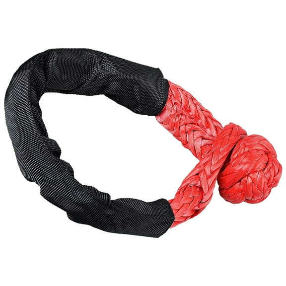 Worgeous off Road Ring Shackle Outdoor Tow Strap Shackles Truck Accessories Red