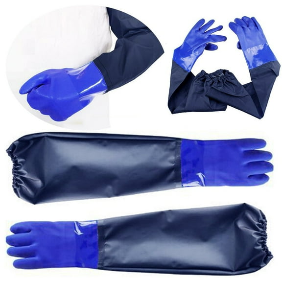 Work 1 Gloves Anelku Fishing Gauntlets Drains Pair Tools & Home Improvement