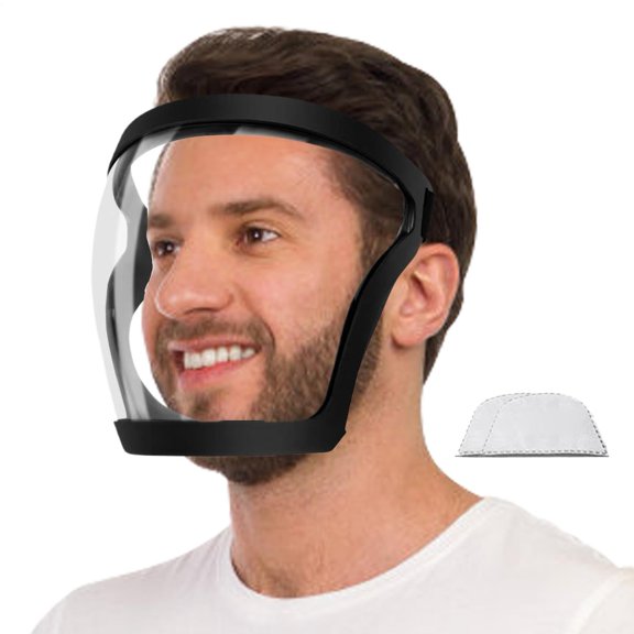 Work Anti-Fog Face Cover - Construction Work Face Shield, Workplace Face Protective Gear | Food Manufacturing Face Protection, Workplace Safety Face Shield for Home Kitchen, Construction Work