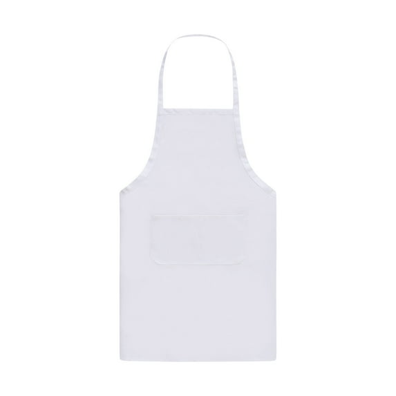 Work Apron for Kitchen | Adjustable Neck and Waist Design | Durable Polyester | Dirt-Resistant | Easy to Wash | Fade-Resistant | 14 Bright Colors | 28.5 x 22.8 in | Single Pack