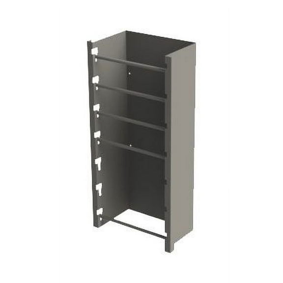 Work Bench Module All-Welded 42 W X 28 H X 14 D Additonal Van Equipment Grey