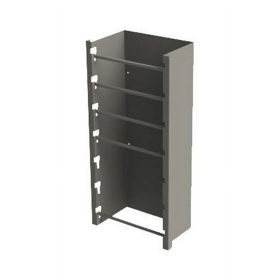 Work Bench Module All-Welded 42 W X 28 H X 14 D Additonal Van Equipment Grey