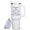 thumbnail image 1 of Work Bestie Gifts - Best Friend Birthday Gifts - Work Bestie Tumbler Best Friend Gift for Women 40 oz Tumbler with Handle and Straw, Coworker appreciation gifts, 1 of 7