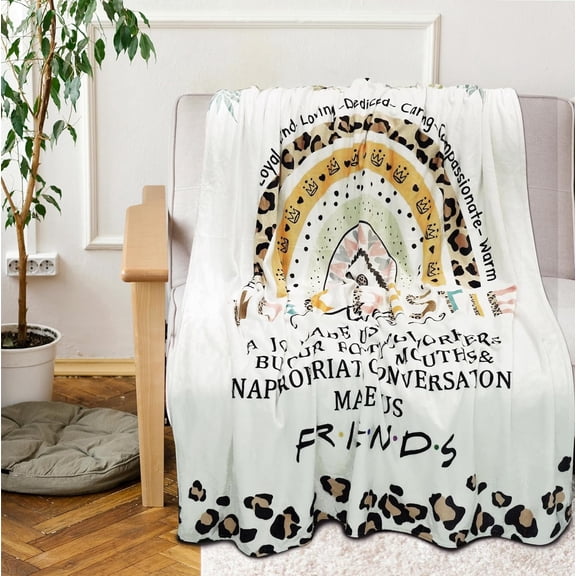 Work Bestie Gifts for Women, Best Friend Blanket, Friends Blanket for BFF Gifts, Unique Friendship Blanket for Colleagues, Bestfriend Gift Ideas - Work Bestie Throw Blankets 50"x60"