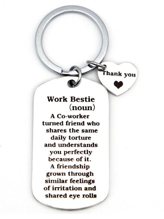 Work Bestie Gifts for Women Men Coworker Appreciation Going Away Leaving Farewell Gift for Friends Colleagues Employee Christmas Birthday Retirement Promotion Thank You Gift for Him Her Leader