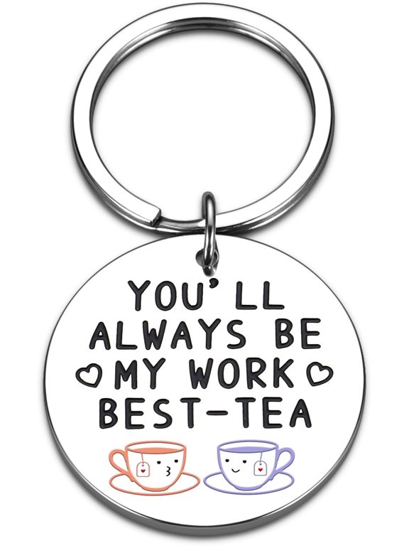 Work Besties Gifts for Women Coworkers Valentines Gifts Coworker Leaving Gifts for Women Funny Gifts for Women Keychain Boss Lady Gifts Coworker Leaving Gift Ideas The Office Gifts Birthday Gift