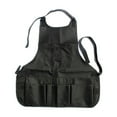 thumbnail image 1 of Work Bib Black, Mens Aprons Apron with Tool Pockets Gardening Apron Gardener Artist Apron Canvas Apron Grilling Garden Apron for Men Women with 14 Pockets Gardening Tool Work Aprons, 1*Apron, 1 of 9