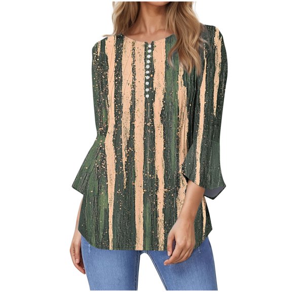 Work Blouses For Women Office Professional Long Sleeve Womens T Shirts Loose Fit Graphic Generic Brand Tops for Women