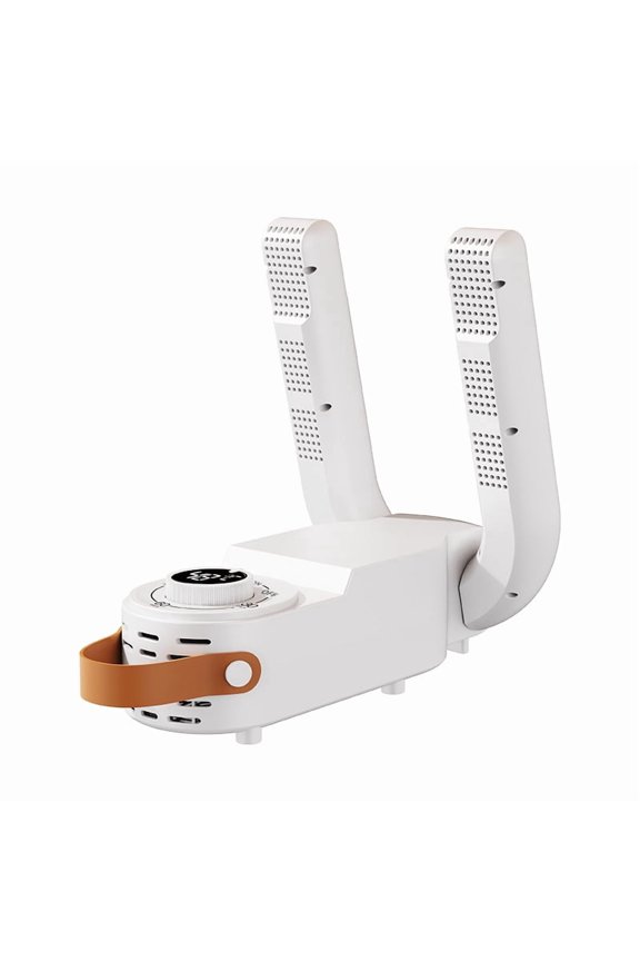 Work Boot Dryer, Boot Warmer,Boot Dryer for Work Boots,Telescopic Shoe Dryer with Smart Timer, Shoe Dryer and Deodorizer, Auto Off Timer, Folding Design and Smart Panel