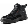 thumbnail image 1 of Work Boots for Men Slip On Welding Boots for Men Indestructible Steel Toe Boots Men's Steel Toe Shoes Fireproof Safety Toe Shoes Construction Boots for Welder Men's Work Shoes., 1 of 10