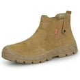 thumbnail image 1 of Work Boots for Men Slip On Welding Boots for Men Indestructible Steel Toe Boots Men's Steel Toe Shoes Fireproof Safety Toe Shoes Construction Boots for Welder Men's Work Shoes., 1 of 10