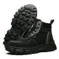 thumbnail image 1 of Work Boots for Men,Lightweight Breathable High Top Steel Toe Boots,Indestructible Steel Toe Shoes,Non Slip Safety Work Shoes, 1 of 10
