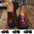 thumbnail image 1 of Work Boots for Men TKYCMSUAKI Women's Comfort Slip-On Breathable Driving Walking Shoes Comfort Business Casual Dress Flats Shoes for Women, 1 of 8