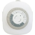 thumbnail image 1 of Work Choice Indoor Heavy-Duty Grounded Timer, 2 Outlets, 1 of 6