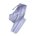 thumbnail image 1 of Work Clothes For Women 2024, Stretch Active Women Unisex Quick Drying Pants Breathable Loose Pants Womens Cool Stretch Pants With Zipper Pockets Purple, 1 of 4