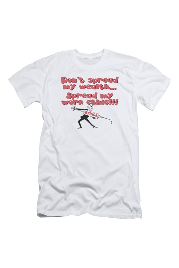 - Work Ethic - Premium Slim Fit Short Sleeve Shirt - Large