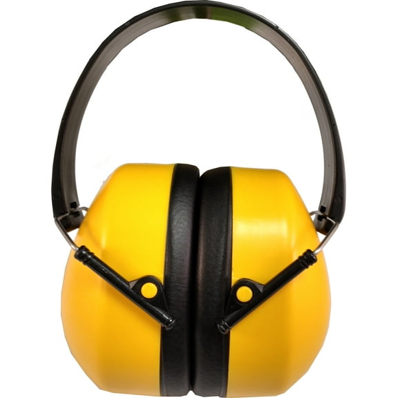 Work Force Hearing Protection Yellow Ear Muffs 37 DB