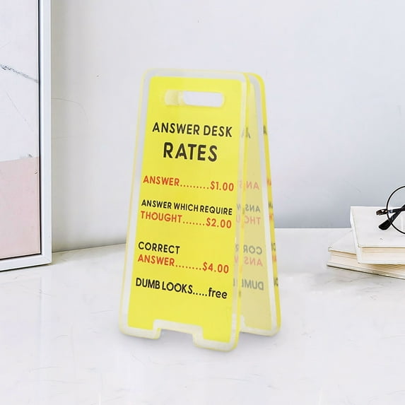 Work Forecast Desk Sign – Sarcastic Work Gifts for Coworkers, Teammate, Friends – Funny Office Cubicle Decor, Cool Gifts for Coworkers Women Christmas Coworker Gag Gifts