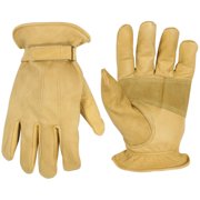Work Gear 2058L Large Top Grain Cowhide Driver Mens Work Gloves