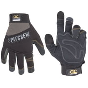 Work Gear 205BXL Extra Large Black and Gray Crew Mechanics Gloves