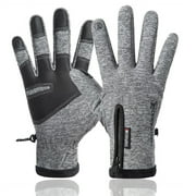 HENGHUA Work Gloves for Men Women, Waterproof Winter Warm Touchscreen Gloves, for Winter Hiking, Gym Workout, Skiing, Driving and Daily Working, Snow Gloves Ski Gloves