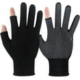 thumbnail image 1 of Work Gloves Nylon Open Second Finger Work Work Work Non-Slip Half Finger, 1 of 10