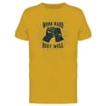 thumbnail image 1 of Work Hard Rest Well Retro Glove Tee Men's -Image by Shutterstock, 1 of 2