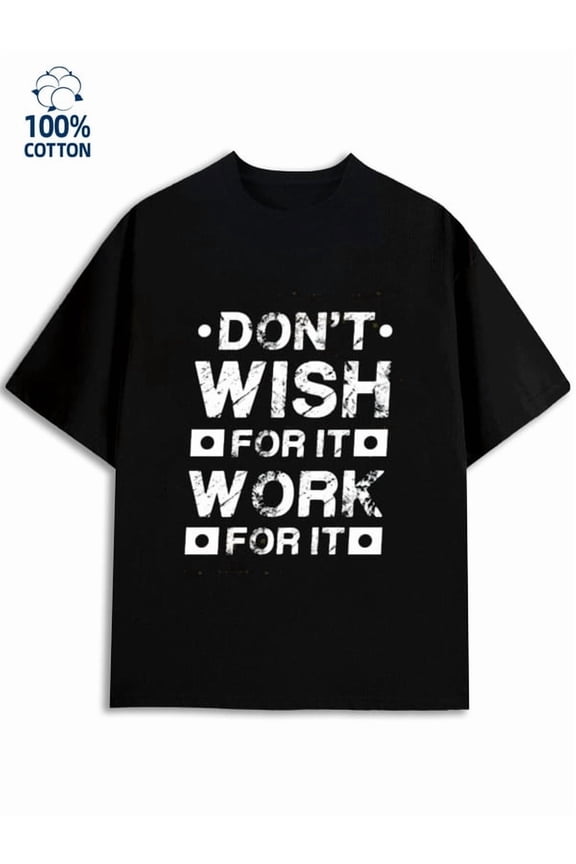 Work Hard T-Shirt for men funny humor 180G 100% Cotton black work y2k Classic Unisex Shirt Cotton tshirts Casual Unisex Shirt Graphic Tee tshirts Original Unisex Shirt Crewneck tshirts