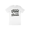 thumbnail image 1 of Work Hard Travel Harder T-Shirt, Summer Tee, 1 of 9