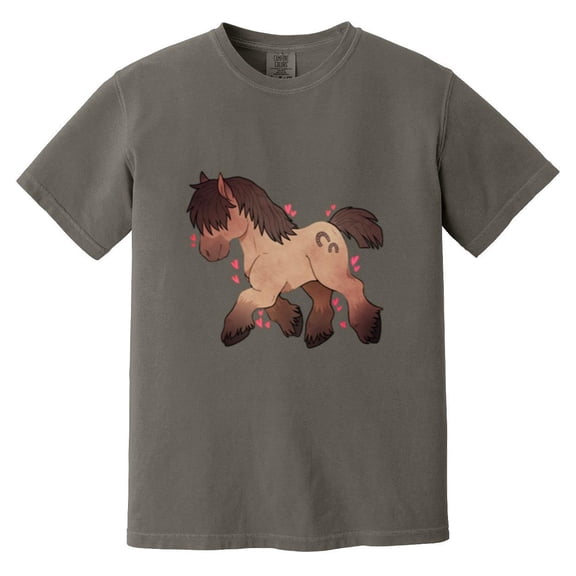 Work Horse Funny Hard Worker Dedication Metaphor Comfort Color T-Shirt, Unisex, up to size 4XL