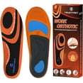thumbnail image 1 of Work Insoles for Standing All Day, Heavy Duty Support Work Orthotic Insoles for Anti Fatigue Relieve Foot Pain, Plantar Fasciitis,Work Boot Arch Support Shoes Inserts for Man Women, 1 of 6
