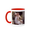 thumbnail image 1 of 3dRose, Work Interrupted Angel - Vintage Bouguereau, 15oz Two-Tone Red Mug, 1 of 7