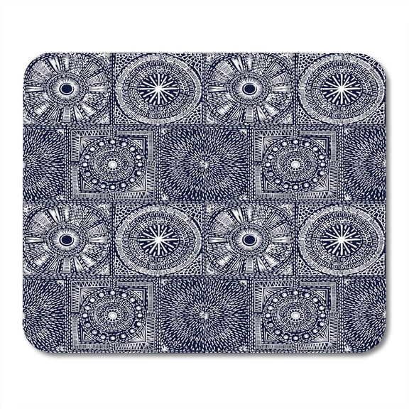 Work Jacquard Quilting Patchwork Embroidery Pattern Crochet Patch Mousepad Mouse Pad Mouse Mat 9x10 inch