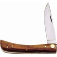 thumbnail image 1 of SZCO 4-Inch Traditional Miner's Style Work Knife – Heavy-Duty Stainless Steel Folding Blade with Classic Wood Handle and Ergonomic Grip, 1 of 3