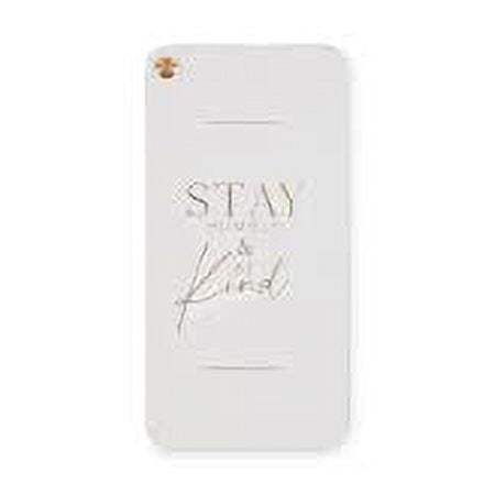 Work + Life Minimalist Gold Foil Fan Sticker Book