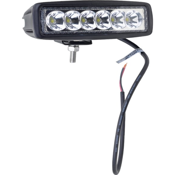 OEM Grade 18W LED Work Light Spot Beam Mini Rectangle 800 Lumens 25 Degree Focused Spot Beam Universal Compatible with Construction Equipment Excavators Loaders Graders Dozers EW2440