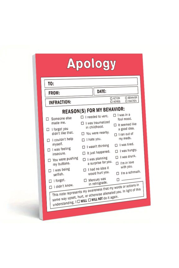 Work Notebook 50-Page, Gratitude Journal Notepad, Gratitude Checklist Memo Notepad, Work Notebook for Praise, Compliments, Emotions, and Apologies
