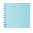 thumbnail image 1 of Work Notebook, Tyeign Scrapbook 7X7 Inch Diy Scrapbook Album Hardcover Kraft Paper Scrap Book Photo Albums 20 Sheets Memory Book for Family Wedding Notebook for Work Notebooks Bulk Light Blue, 1 of 5