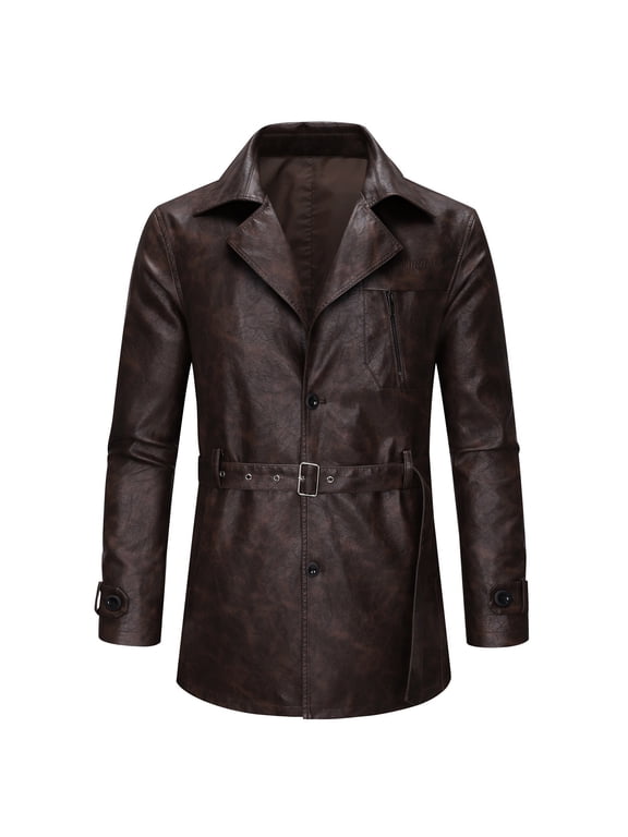 Work Office Dressy Lounge for Man Winter Fall Collared Turtle Neck Long Victorian Jacket Blazer Windbreaker Outerwear Mens 2026