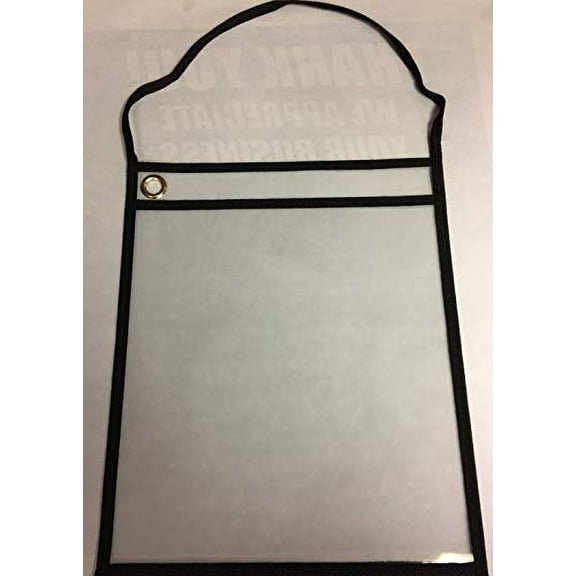 Work Order Holder for Repair or Job Tickets - Black -11" x 13" - 25 Qty.